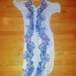SOLD: NWT Lilly for Target Caftan Coverup